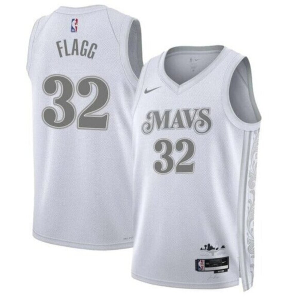 Mens Youths Kids Cooper Flagg White Jersey Stitched